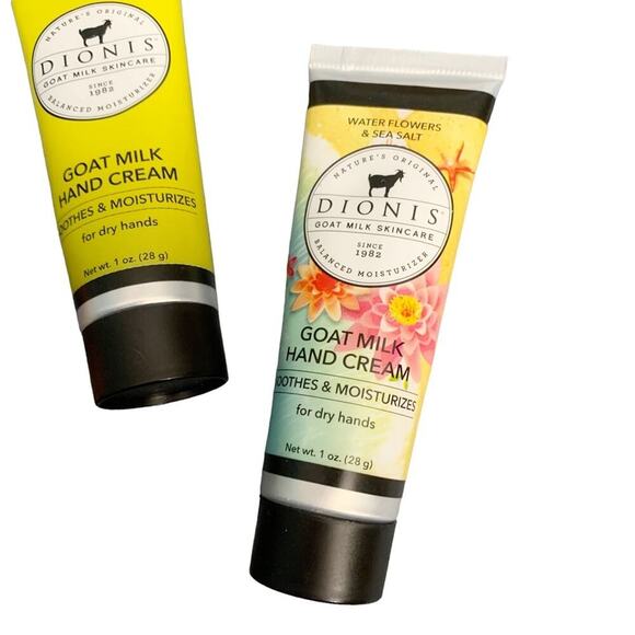 Lip Balm and Hand Cream Lot Burt’s Bees Dionis Goat Milk Hand Cream NEW 4 ITEMS - Picture 3 of 10